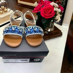 NEW w/Box Vince Camuto Akitta Jeweled Sandal, Size 7